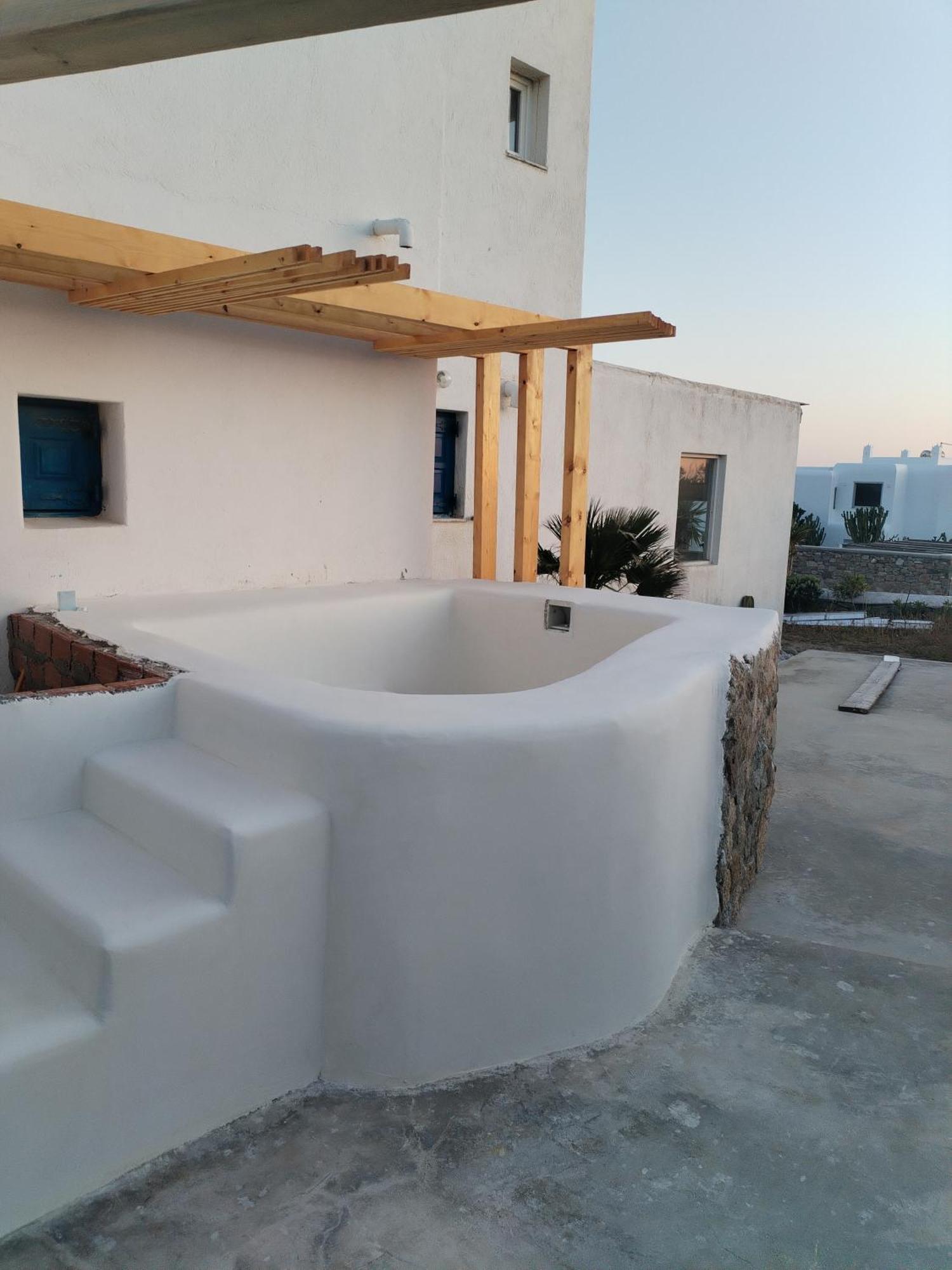 Apartamento Pequeña Casa Cerca De Mikonos Ciudad Mykonos Town Exterior foto